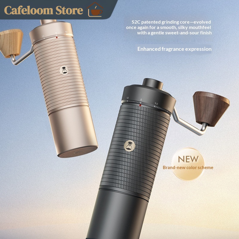 Burr Hand Grinder - Timemore C6 Manual Coffee Grinder External