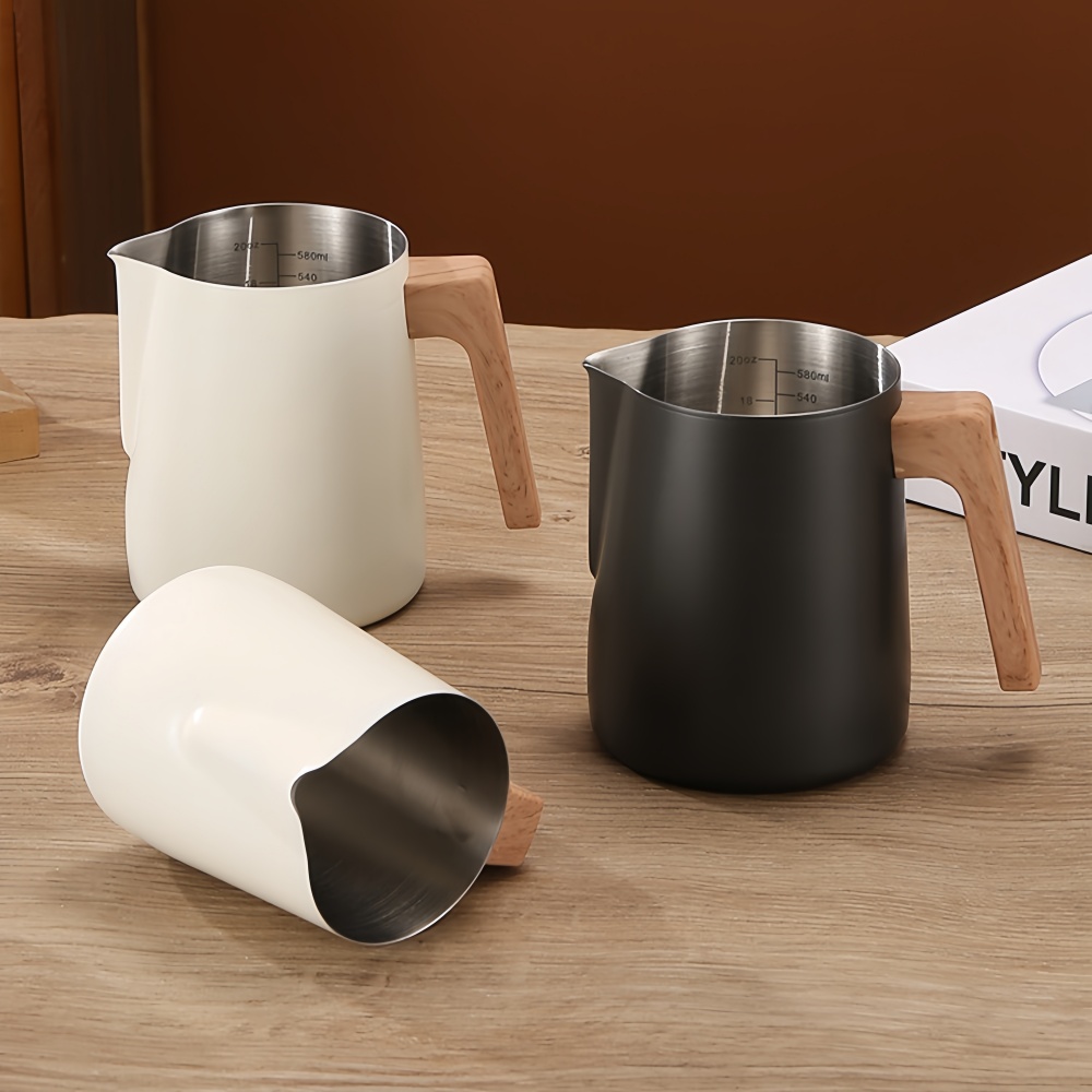 Coffee Milk Frothing Pitcher J - Barista Milk Jug review and price