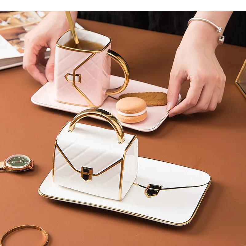 Handbag Shaped Ceramic Mug and - Coffee Tea & Espresso Appliances review and price
