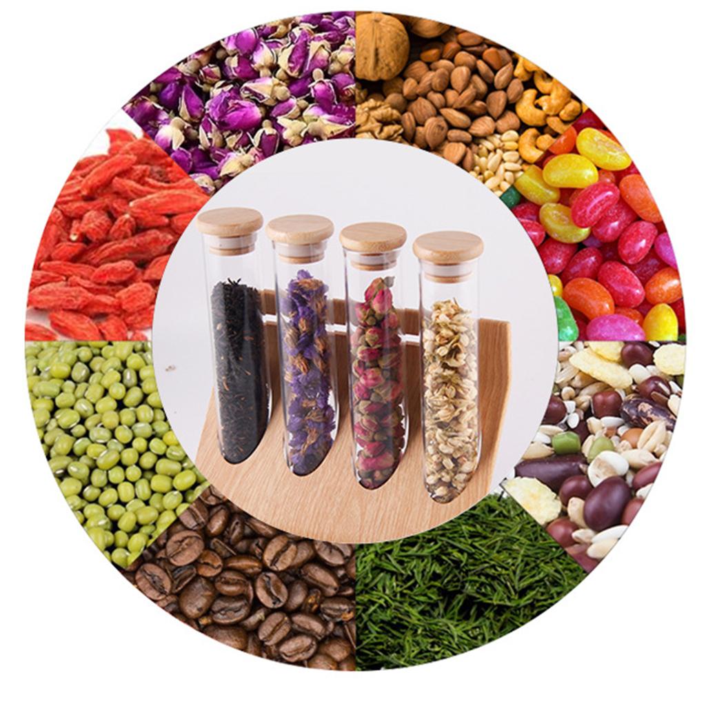 Glass Tube Storage Rack Visibl - Coffee Tea & Jane review and price