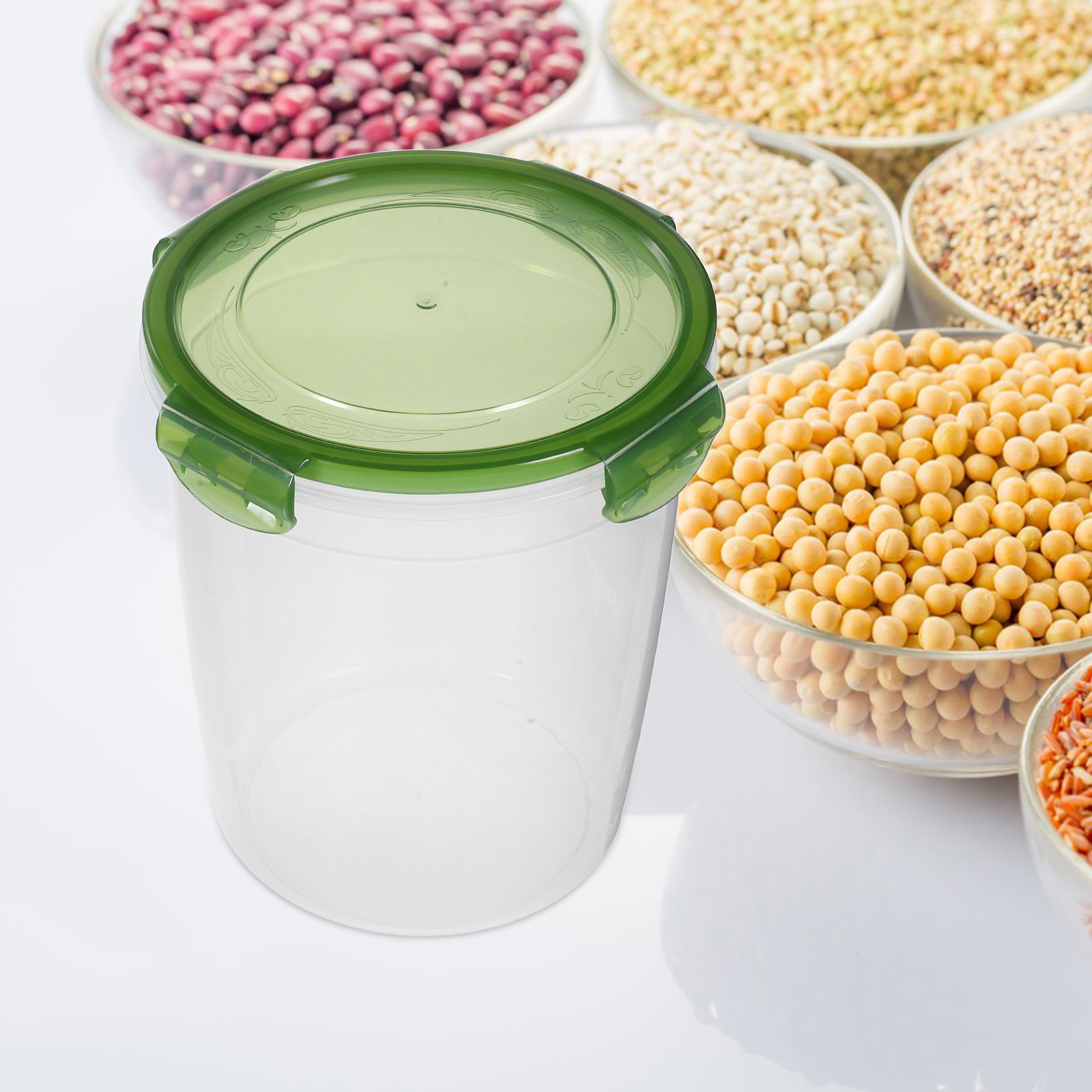 2Pcs Airtight Food Jar PP Plas - Coffee Tea Sugar review and price