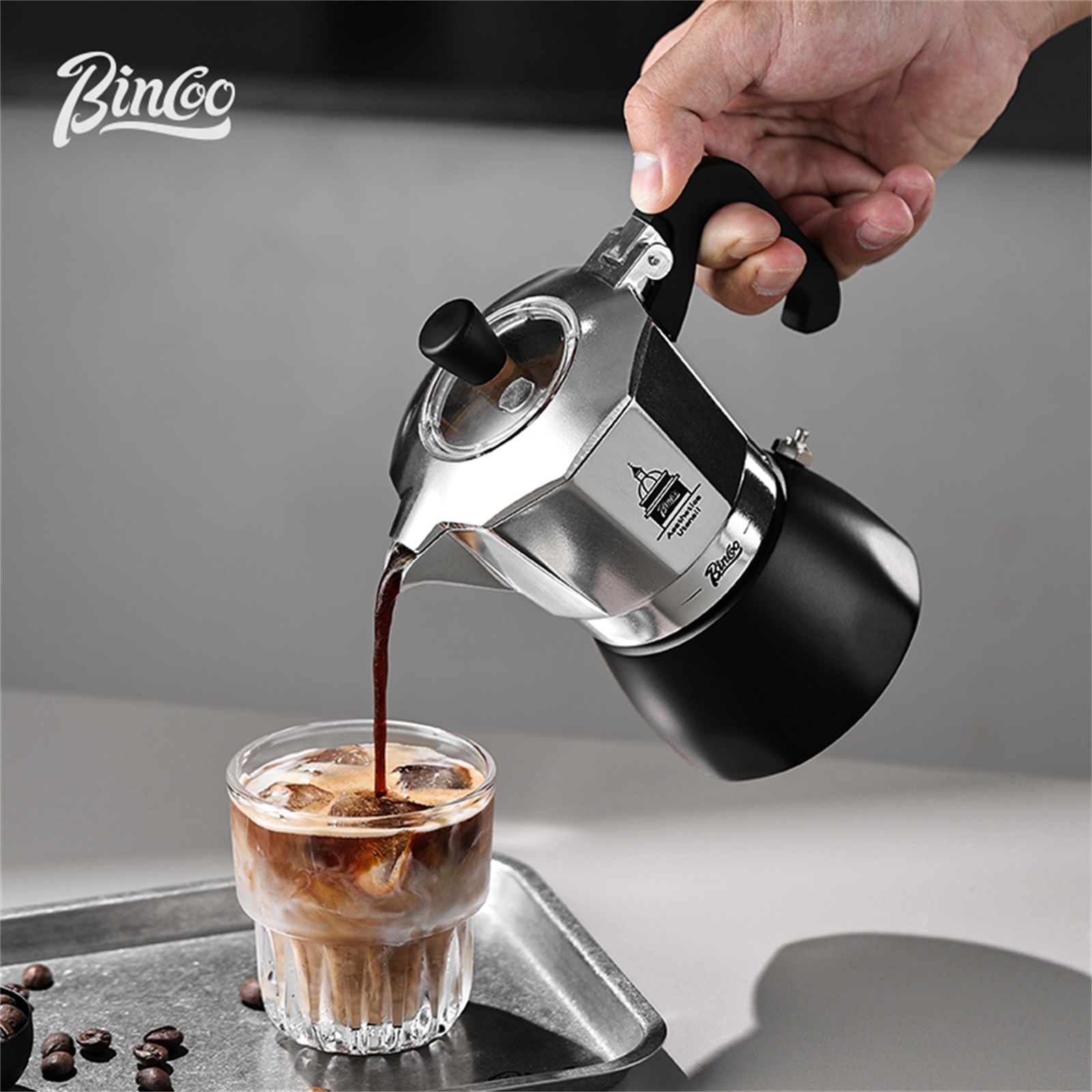 BINCOO Double Valve Moka Pot，E - Moka Pot Stove review and price