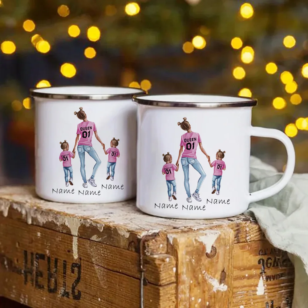 Mother Two Daughters Customize - Coffee Tea Name review and price