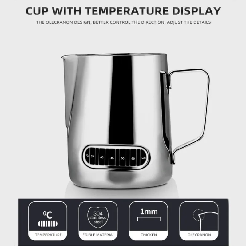 350mL Stainless Steel Milk Fro - Barista Milk Jug review and price