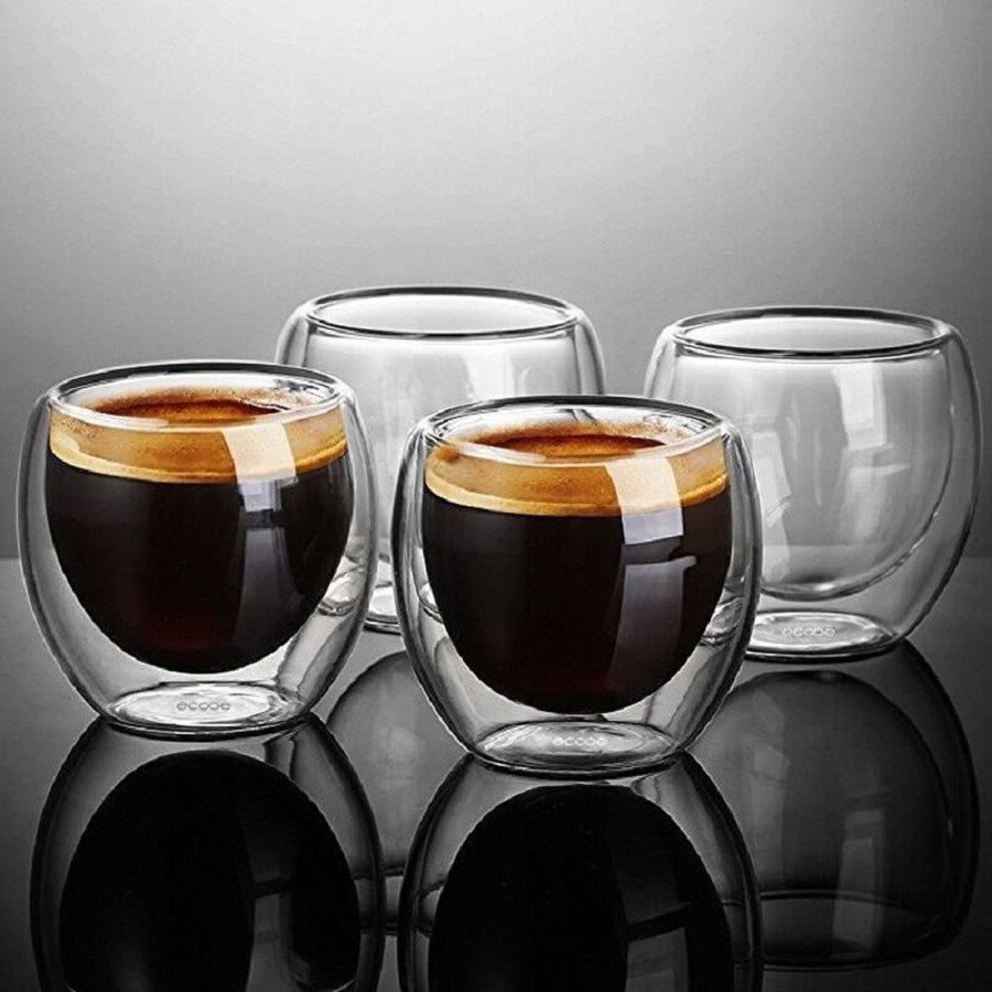 Double Walled Glass Coffee Mug - Xbloom Coffee Tea review and price