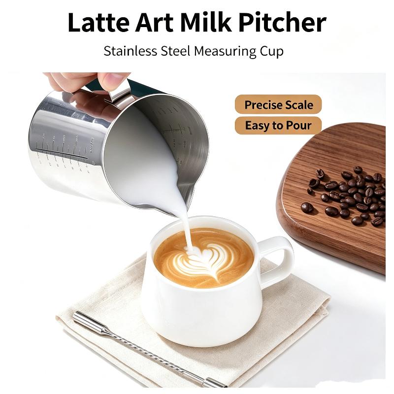 Stainless Steel Milk Frother J - Barista Milk Jug review and price
