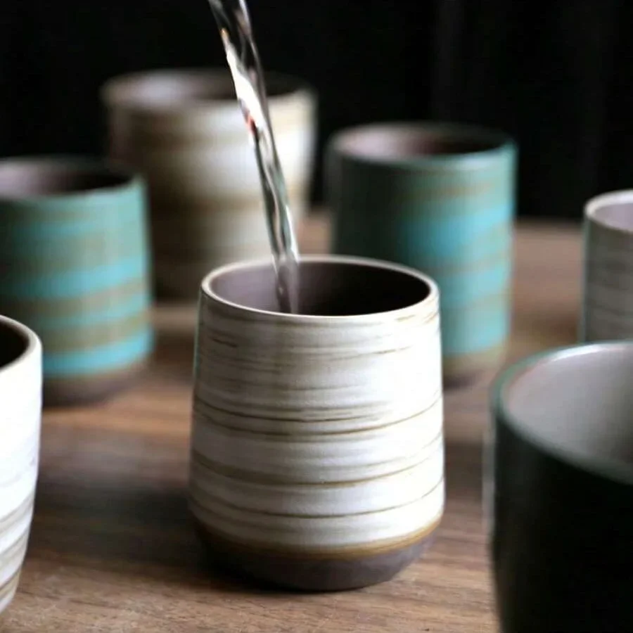 Hand-Painted Crackle Glaze Sto - Xbloom Coffee Tea review and price
